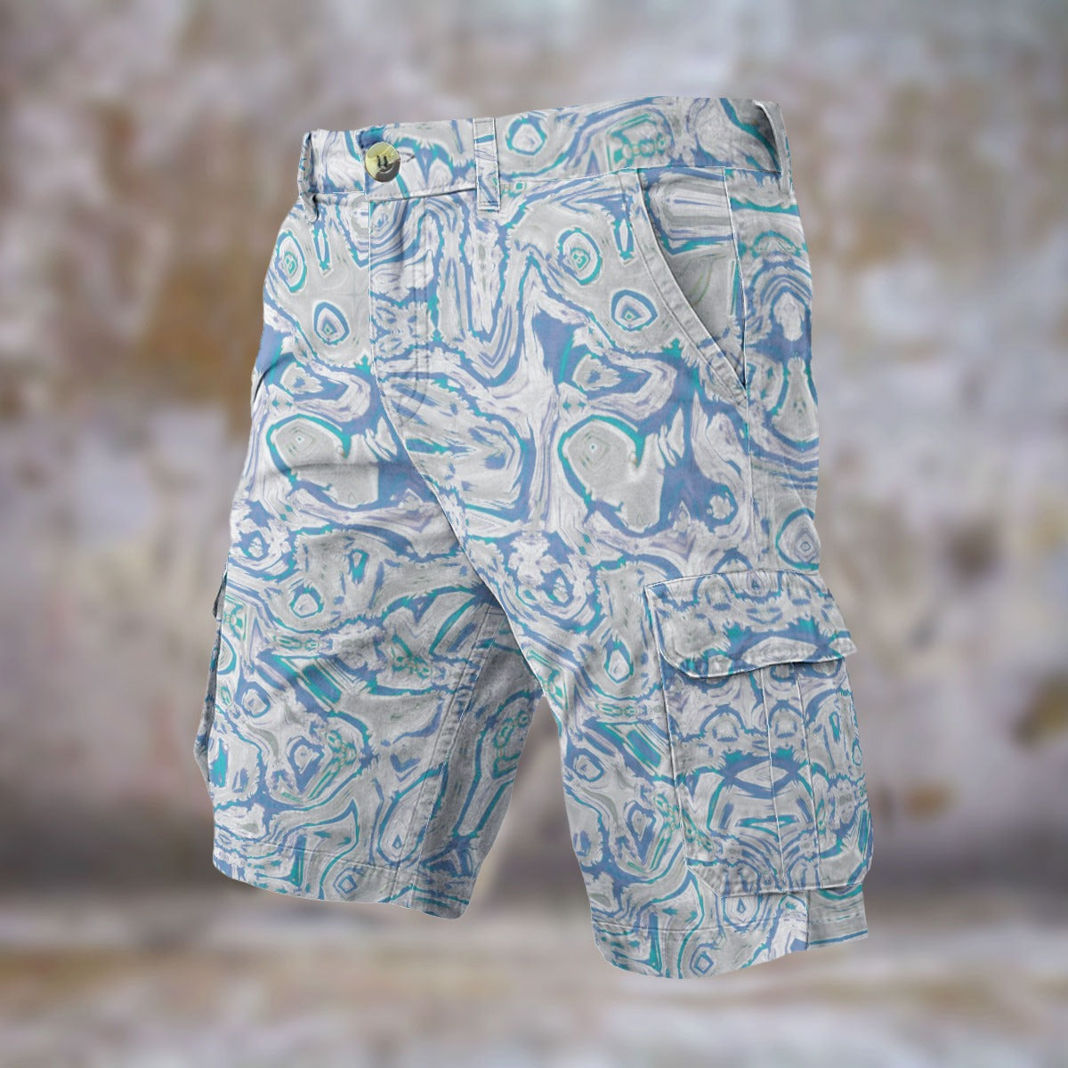 All-Over Print Men's Cargo Shorts