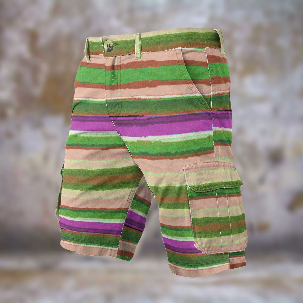 All-Over Print Men's Cargo Shorts