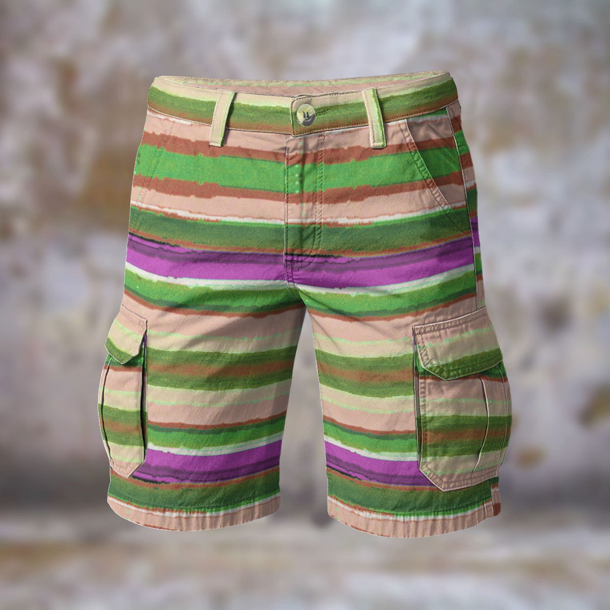 All-Over Print Men's Cargo Shorts