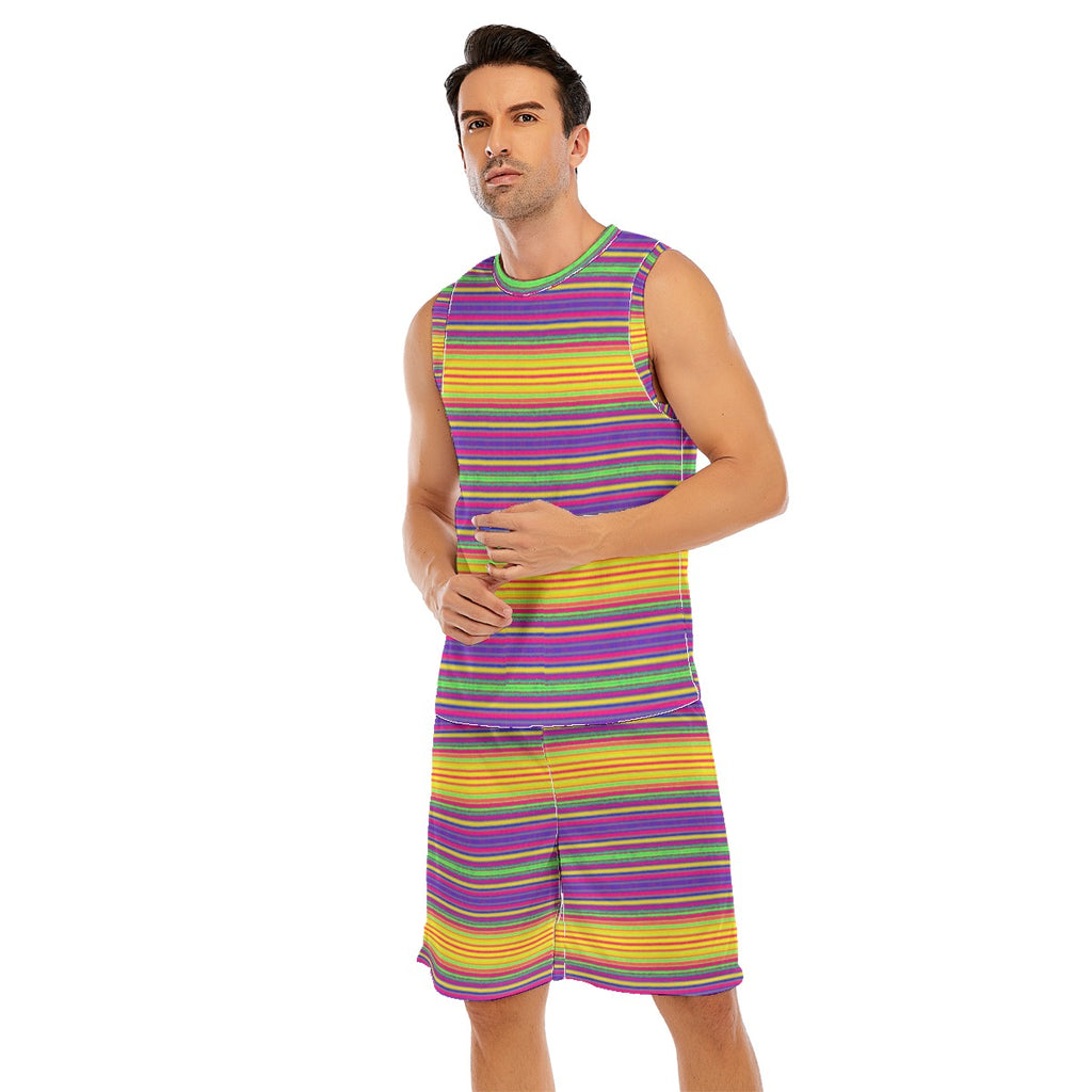 All-Over Print Men's Basketball Suit