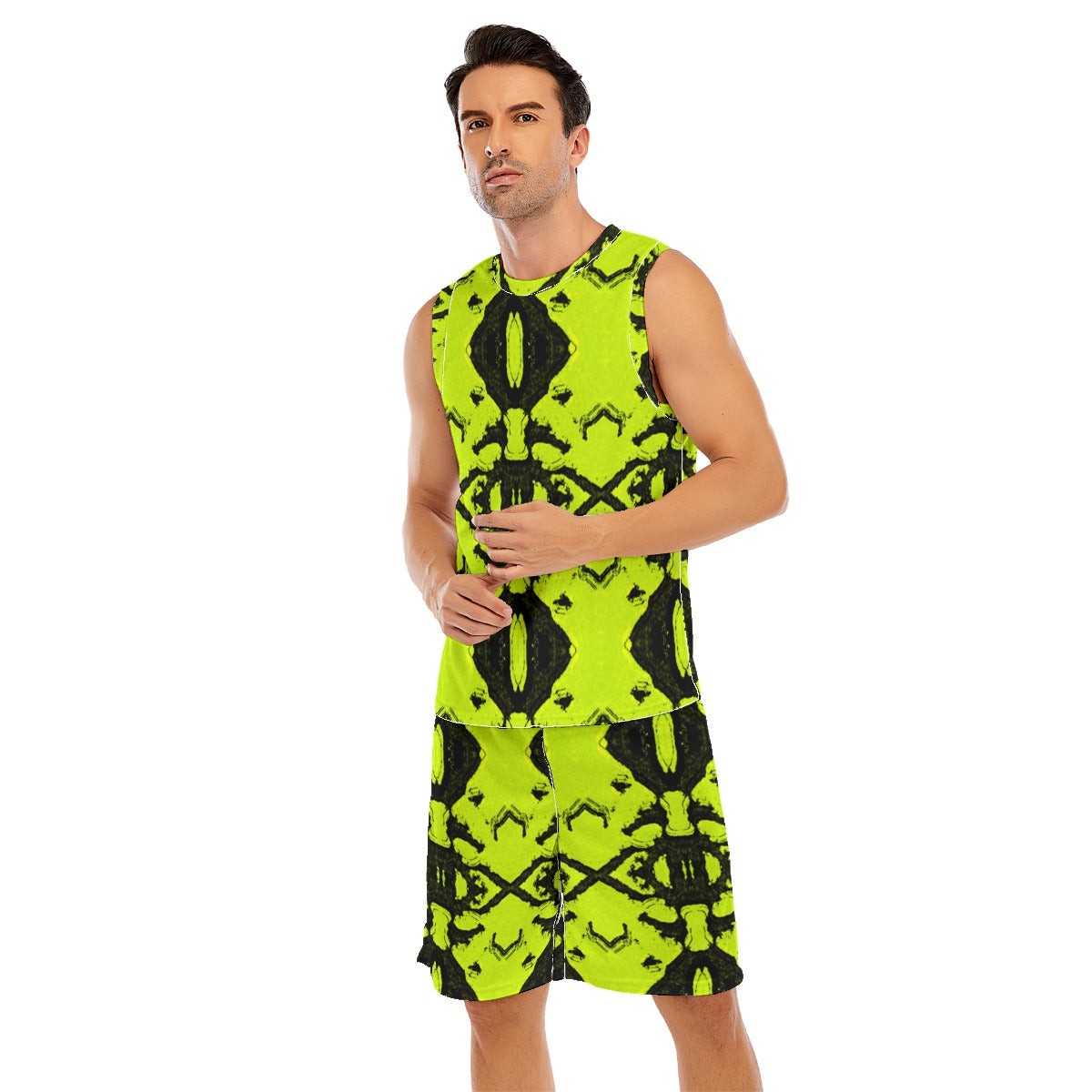All-Over Print Men's Basketball Suit