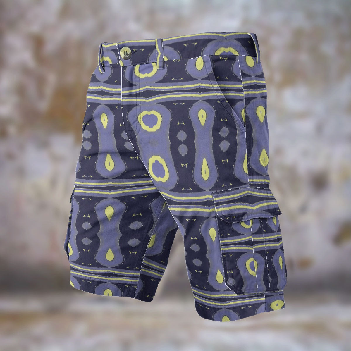 All-Over Print Men's Cargo Shorts