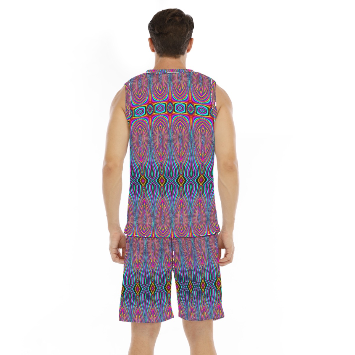 All-Over Print Men's Basketball Suit