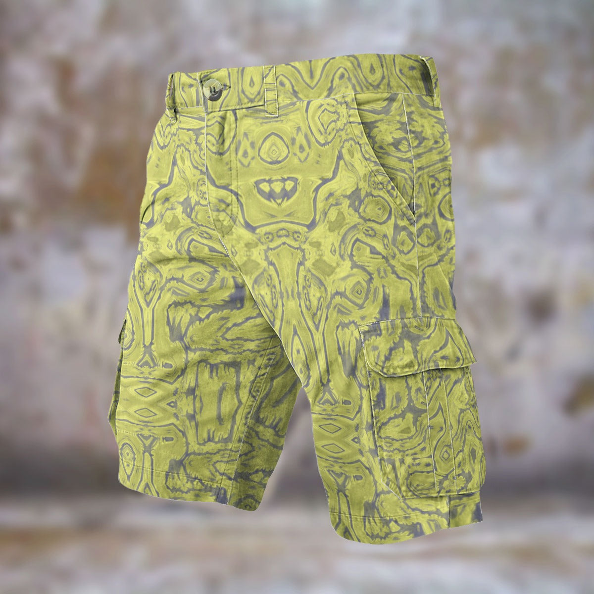 All-Over Print Men's Cargo Shorts