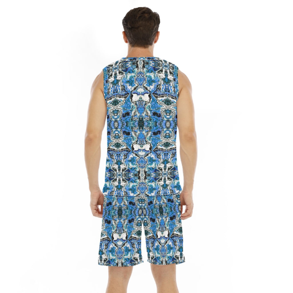 All-Over Print Men's Basketball Suit