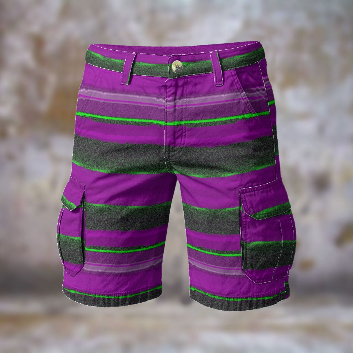 All-Over Print Men's Cargo Shorts