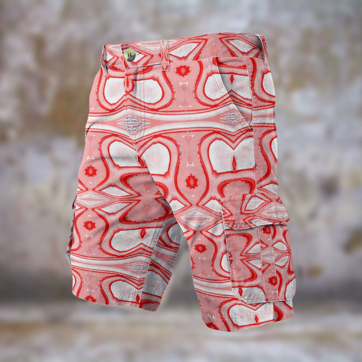 All-Over Print Men's Cargo Shorts