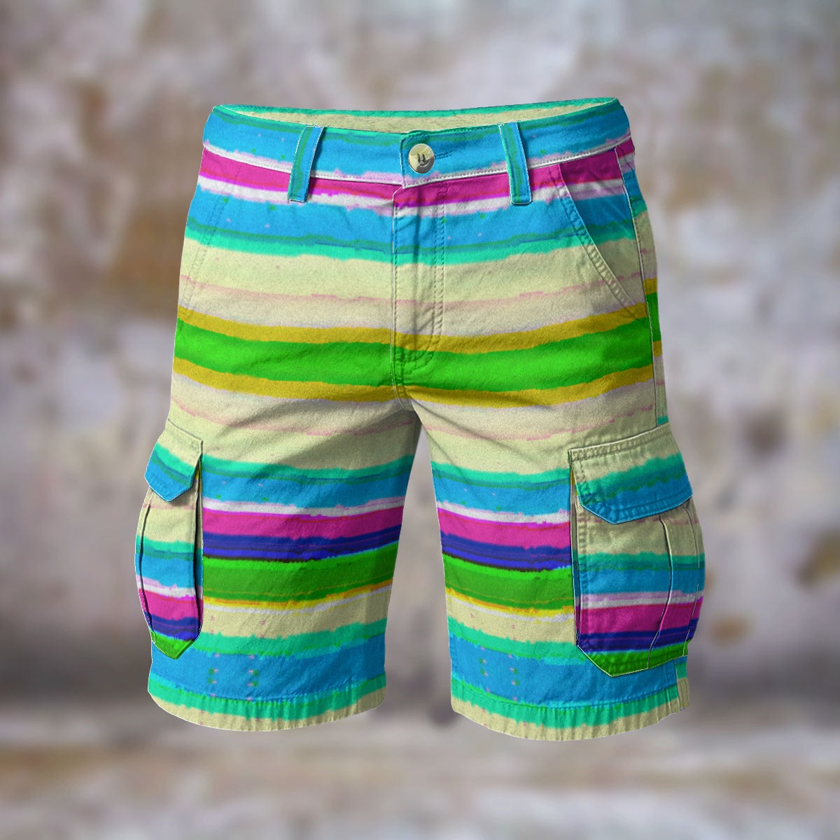 All-Over Print Men's Cargo Shorts