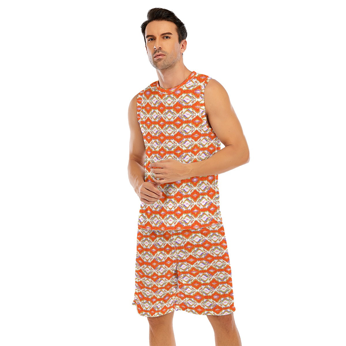 All-Over Print Men's Basketball Suit