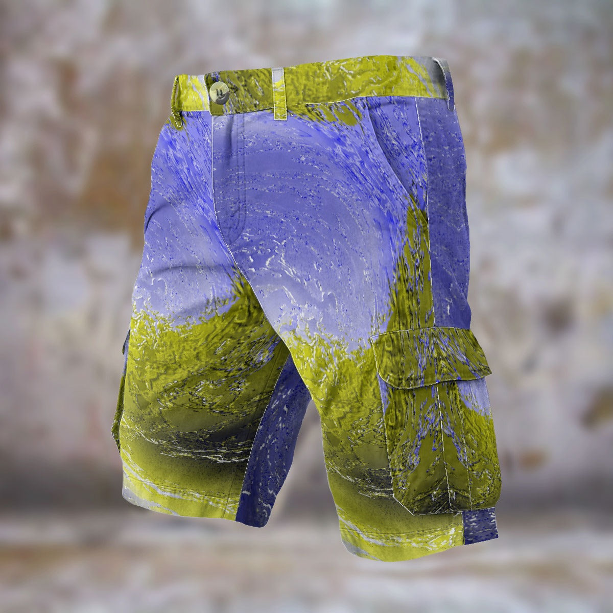All-Over Print Men's Cargo Shorts