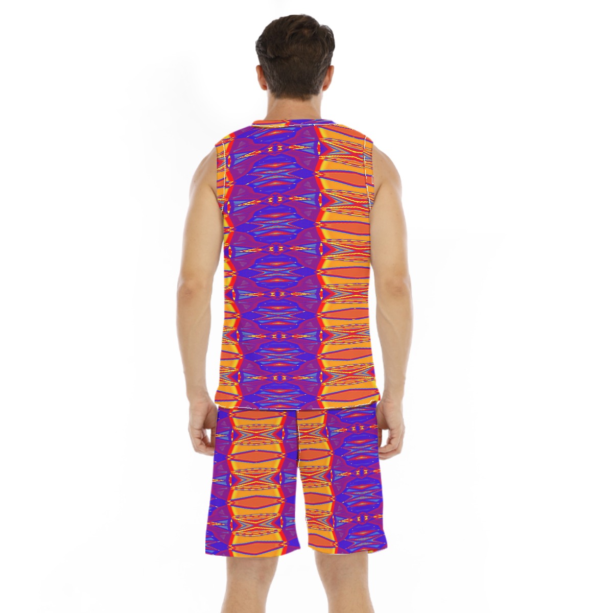 All-Over Print Men's Basketball Suit
