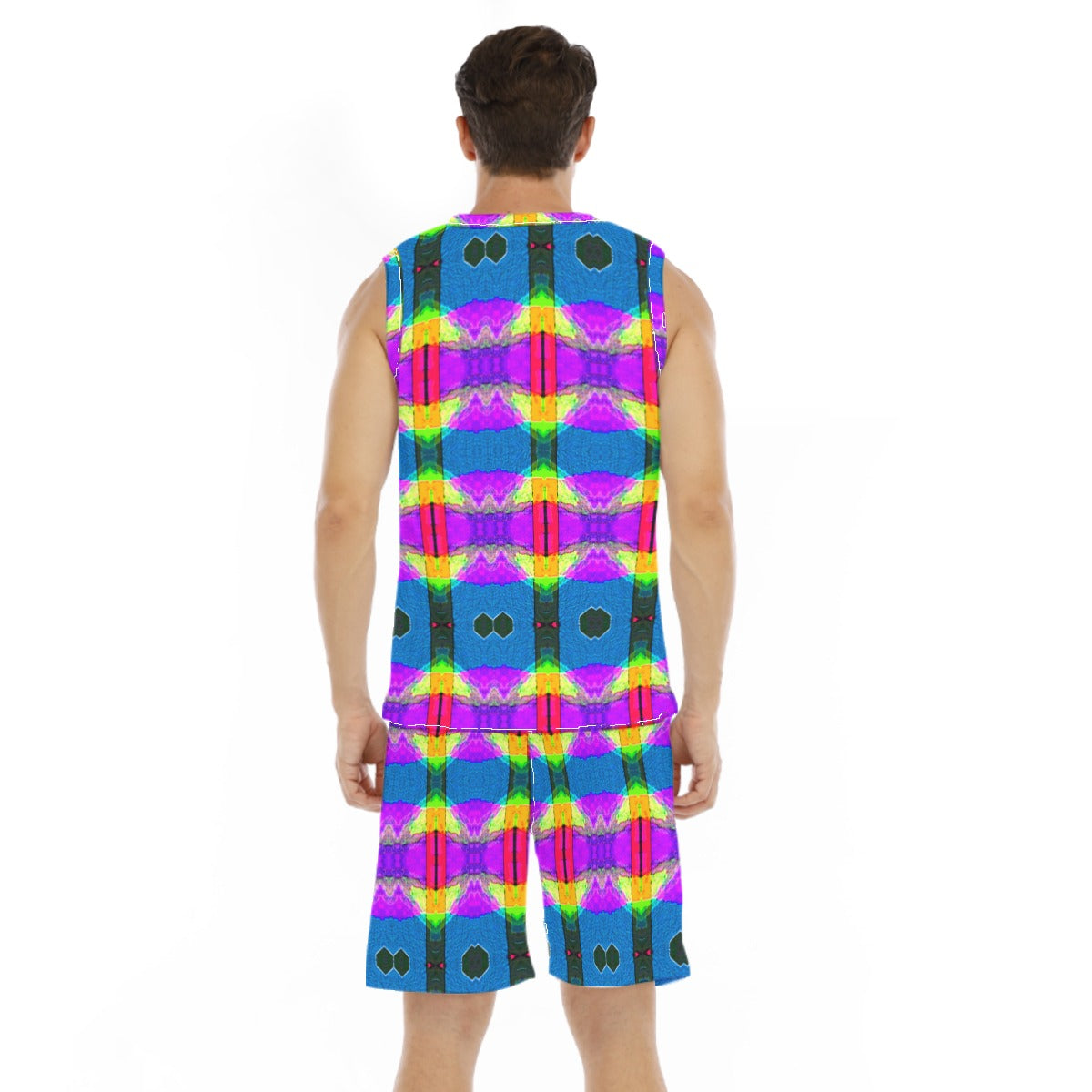 All-Over Print Men's Basketball Suit