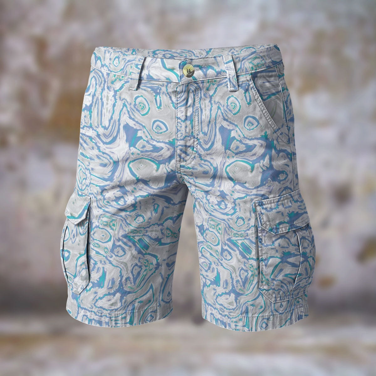 All-Over Print Men's Cargo Shorts