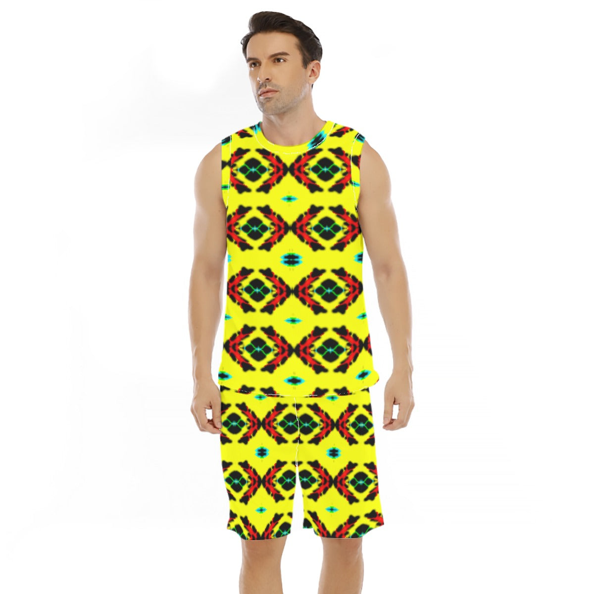 All-Over Print Men's Basketball Suit