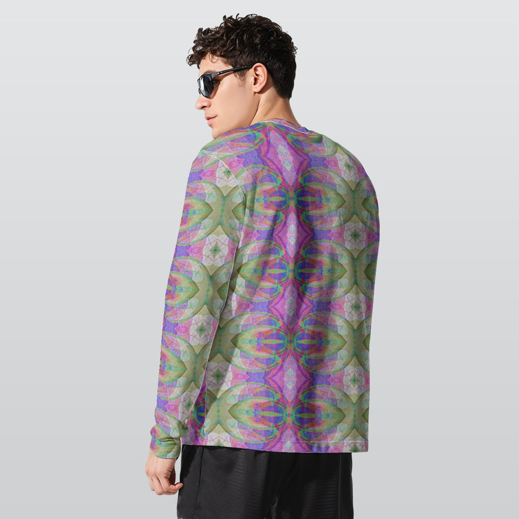 All-Over Print Long Sleeve T-Shirt | 190GSM Cotton
