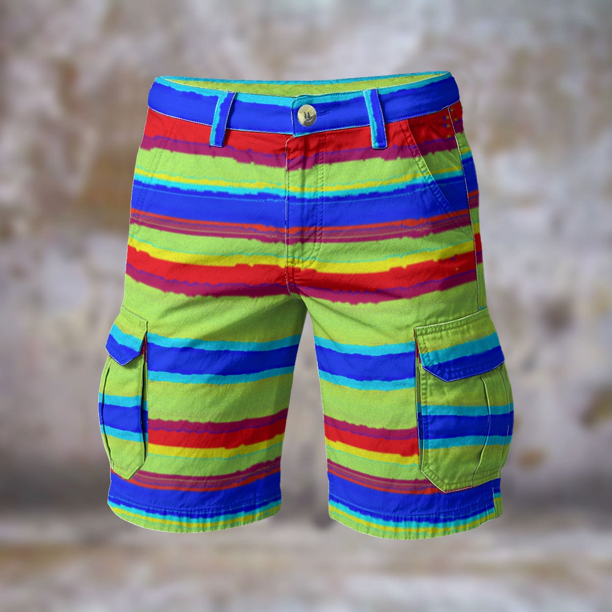 All-Over Print Men's Cargo Shorts
