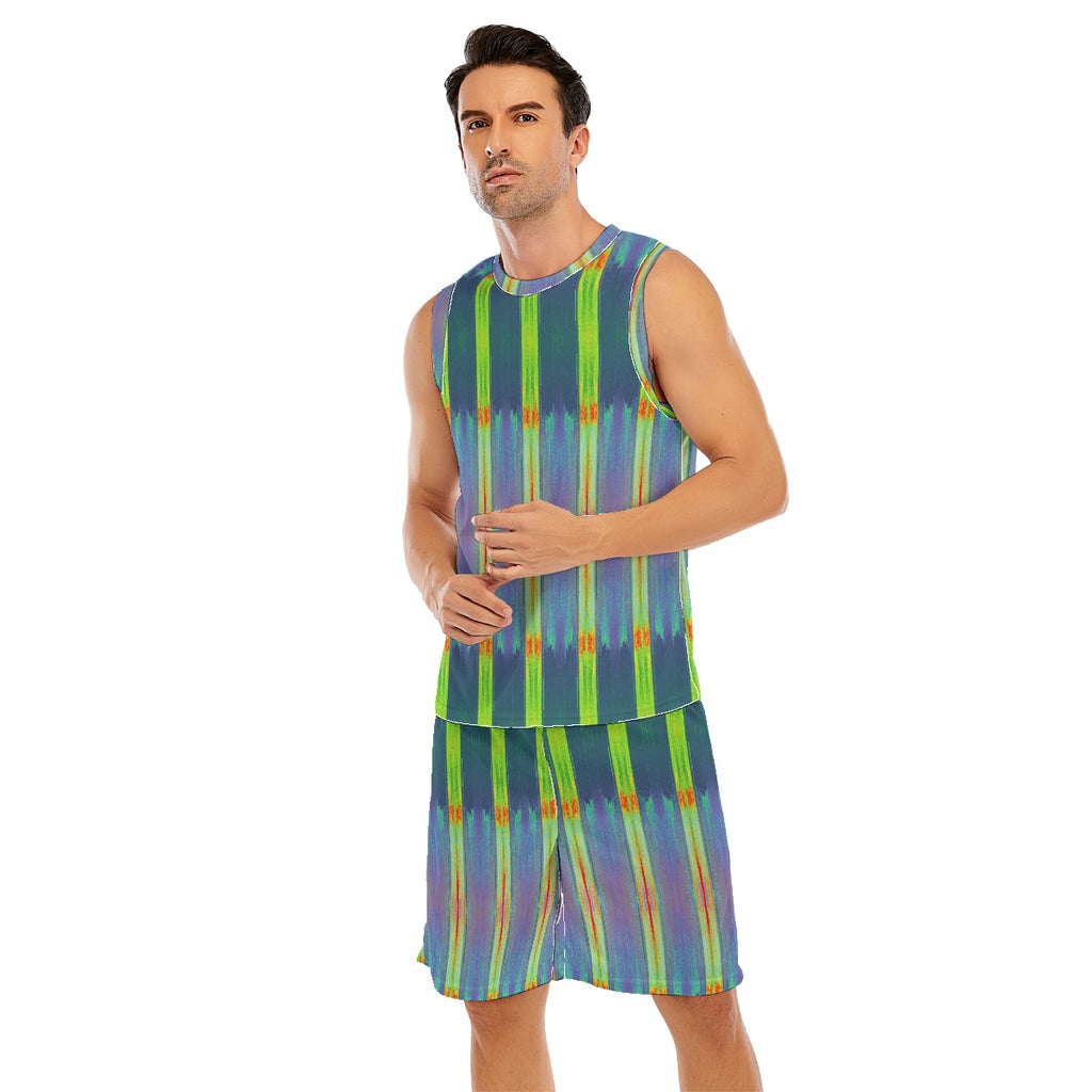 All-Over Print Men's Basketball Suit