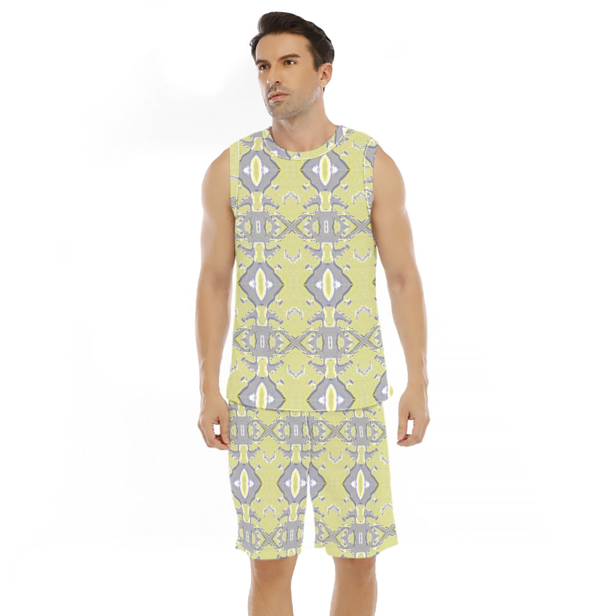 All-Over Print Men's Basketball Suit