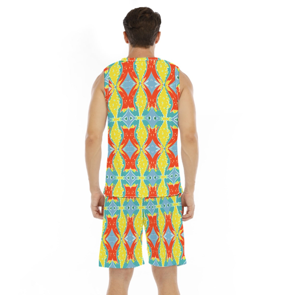 All-Over Print Men's Basketball Suit