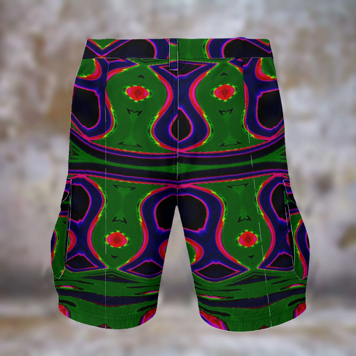All-Over Print Men's Cargo Shorts