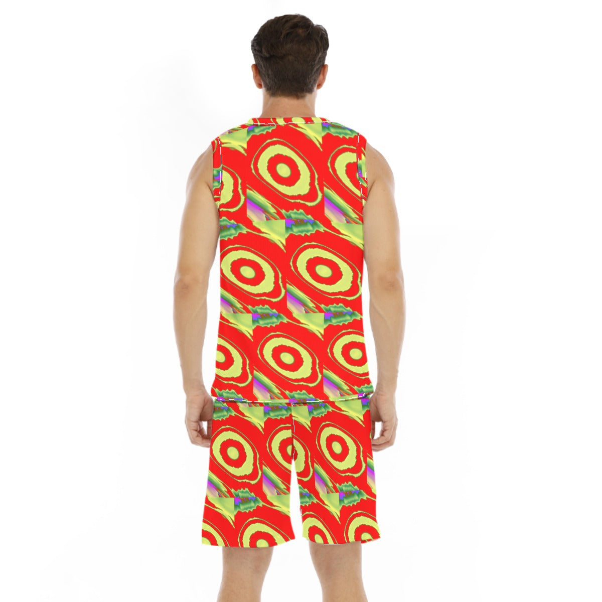 All-Over Print Men's Basketball Suit