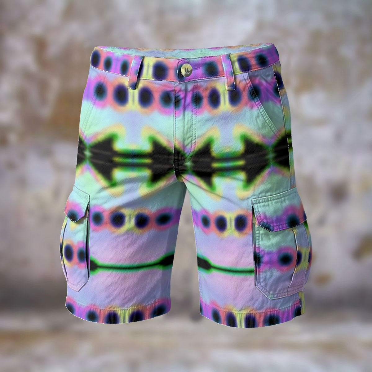 All-Over Print Men's Cargo Shorts