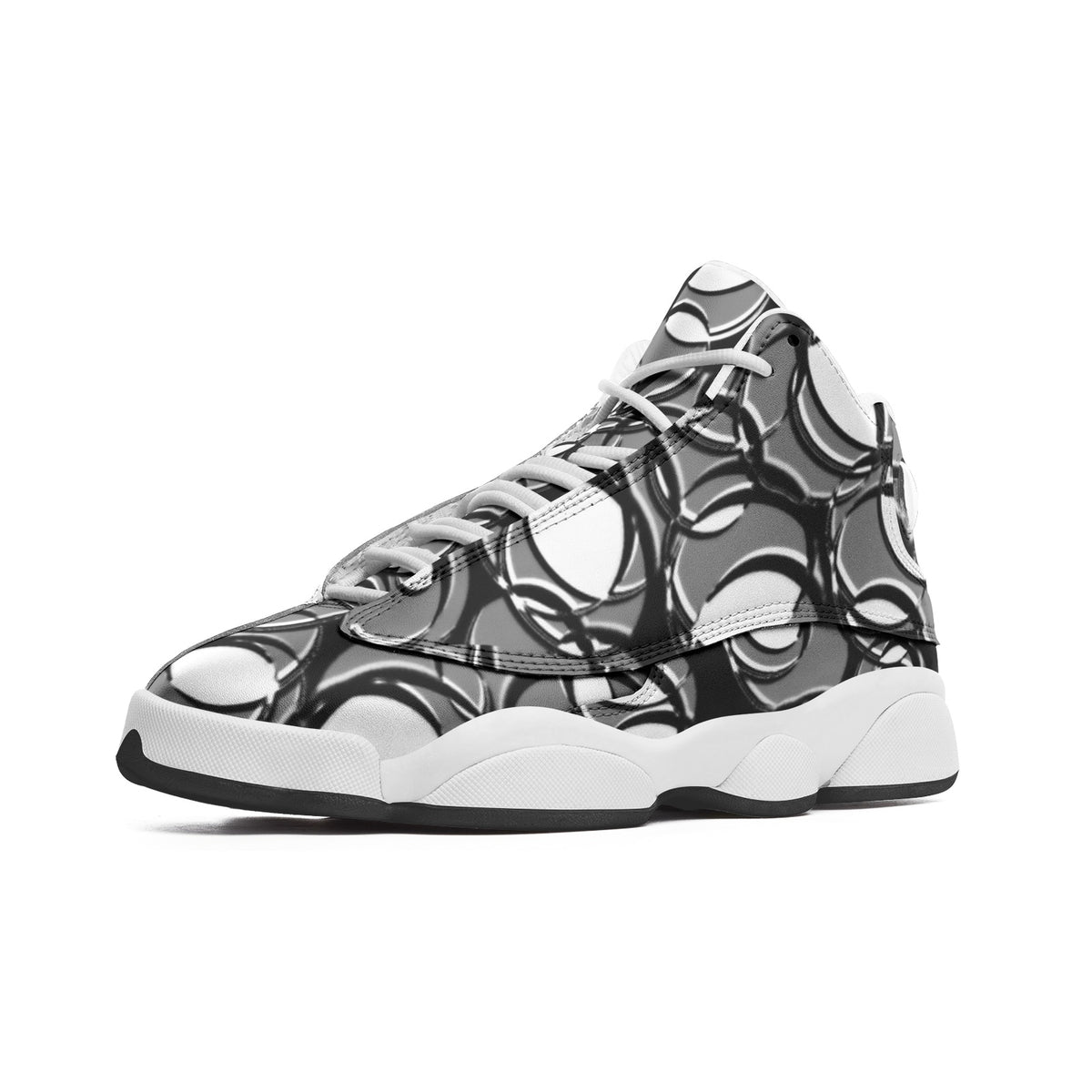 Unisex High Top Leather Sneakers