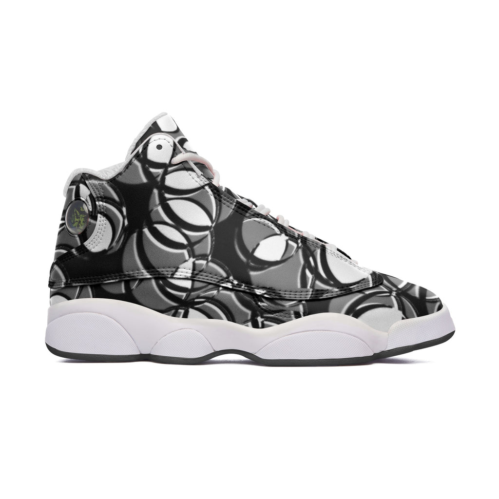 Unisex High Top Leather Sneakers
