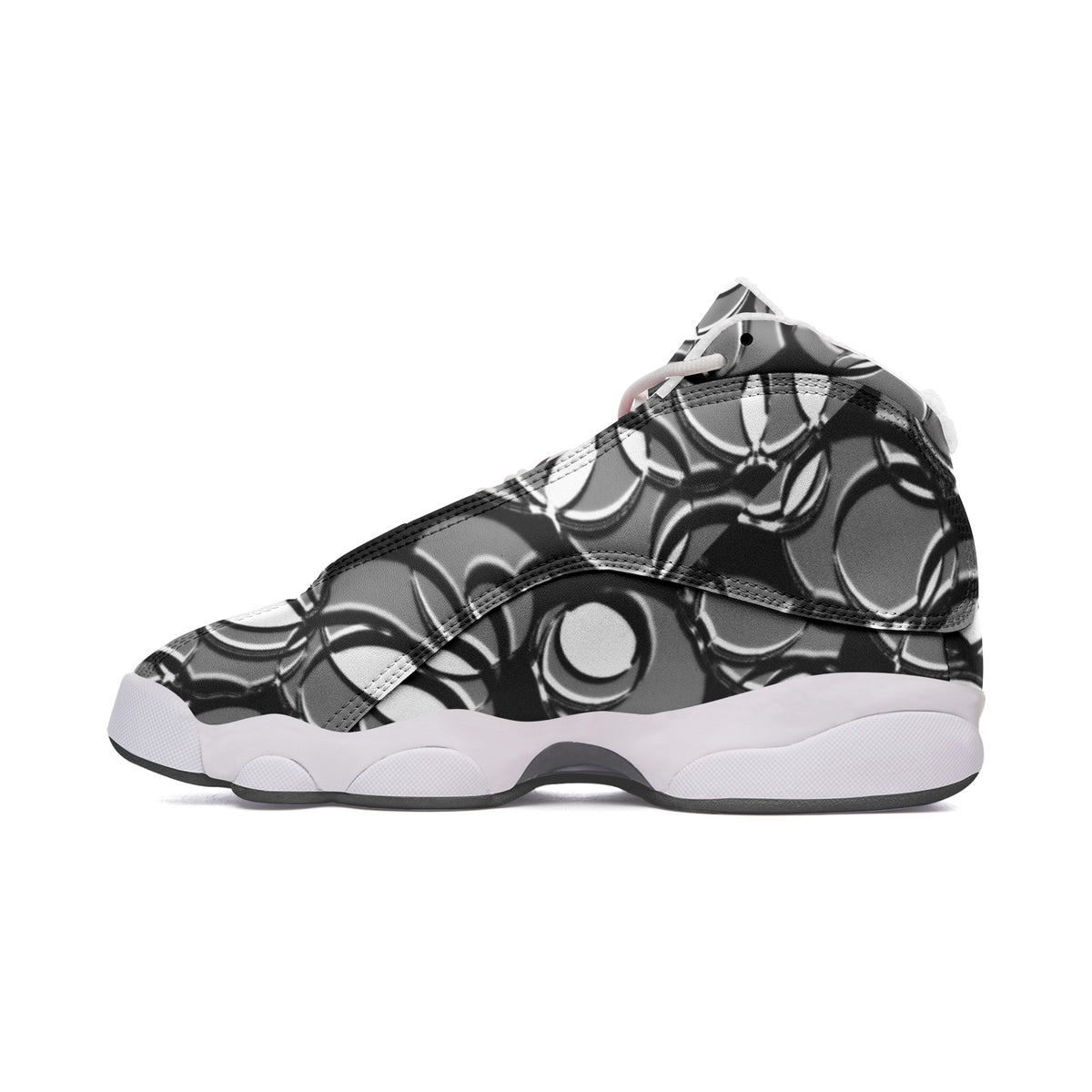 Unisex High Top Leather Sneakers