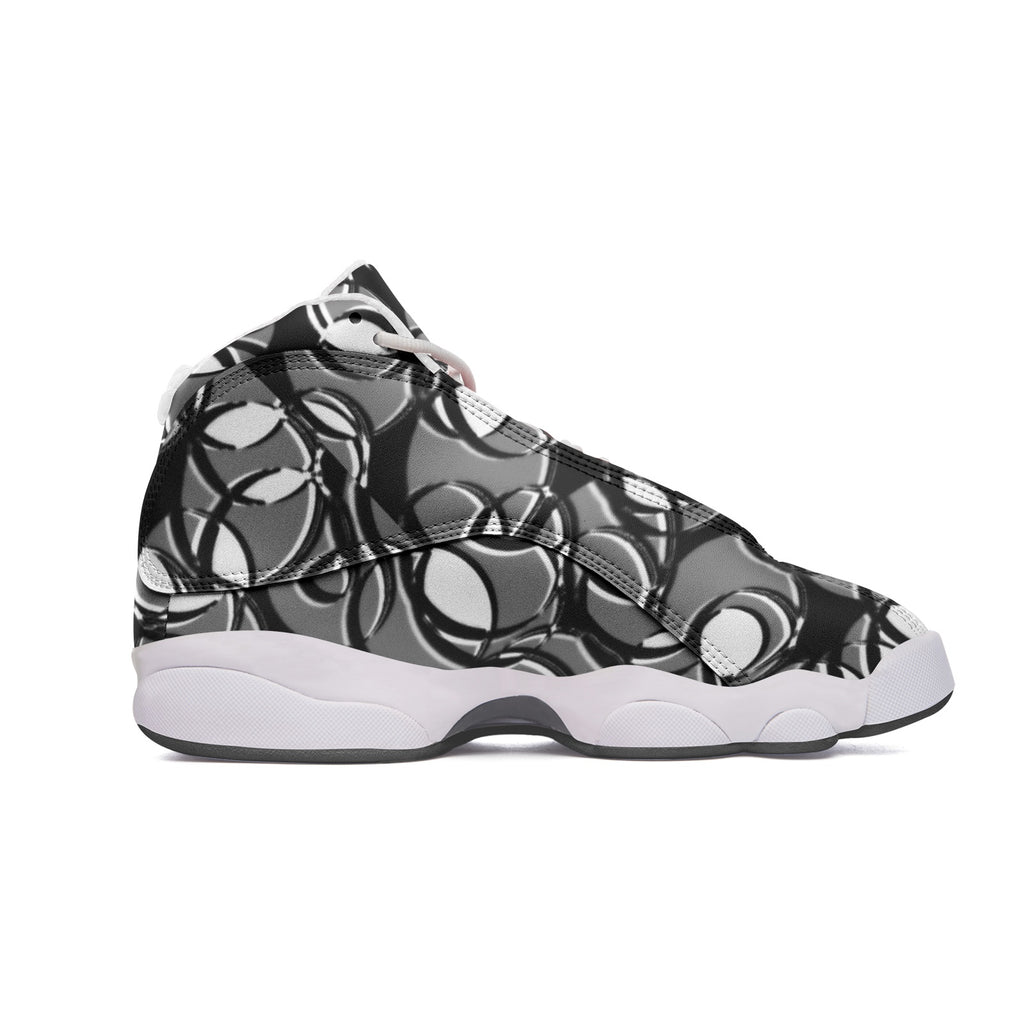 Unisex High Top Leather Sneakers
