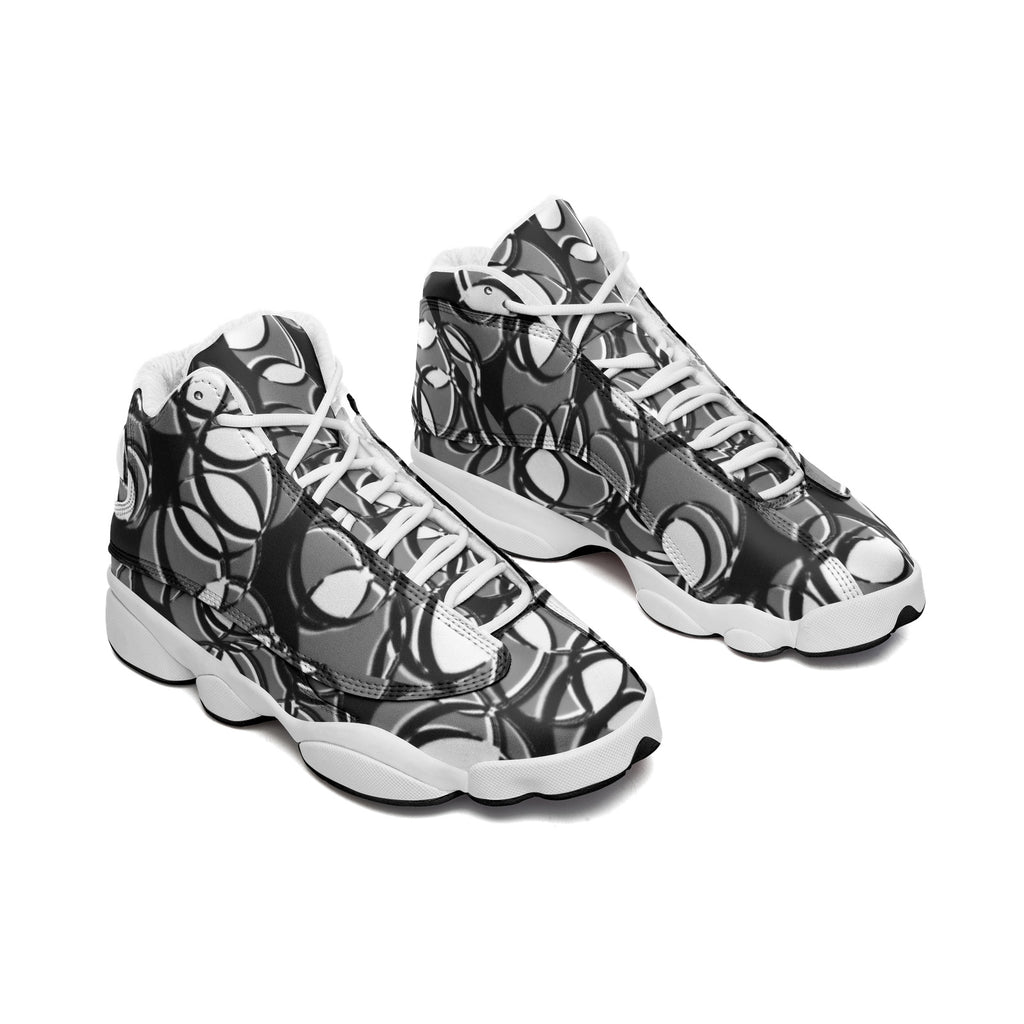 Unisex High Top Leather Sneakers