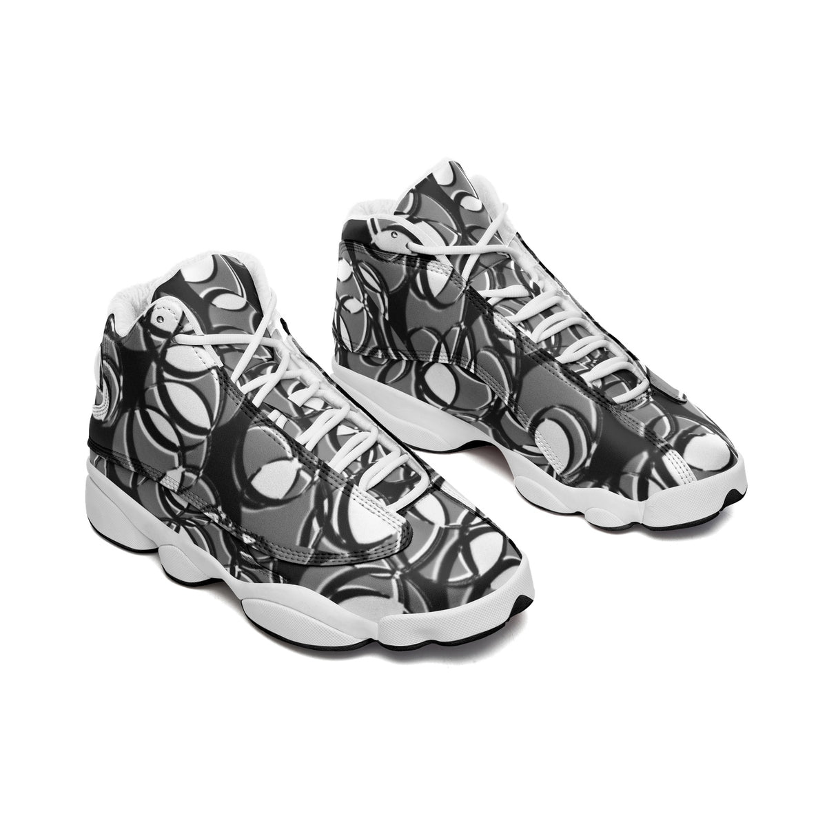 Unisex High Top Leather Sneakers