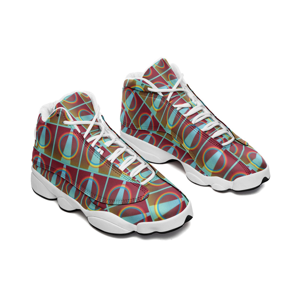Unisex High Top Leather Sneakers