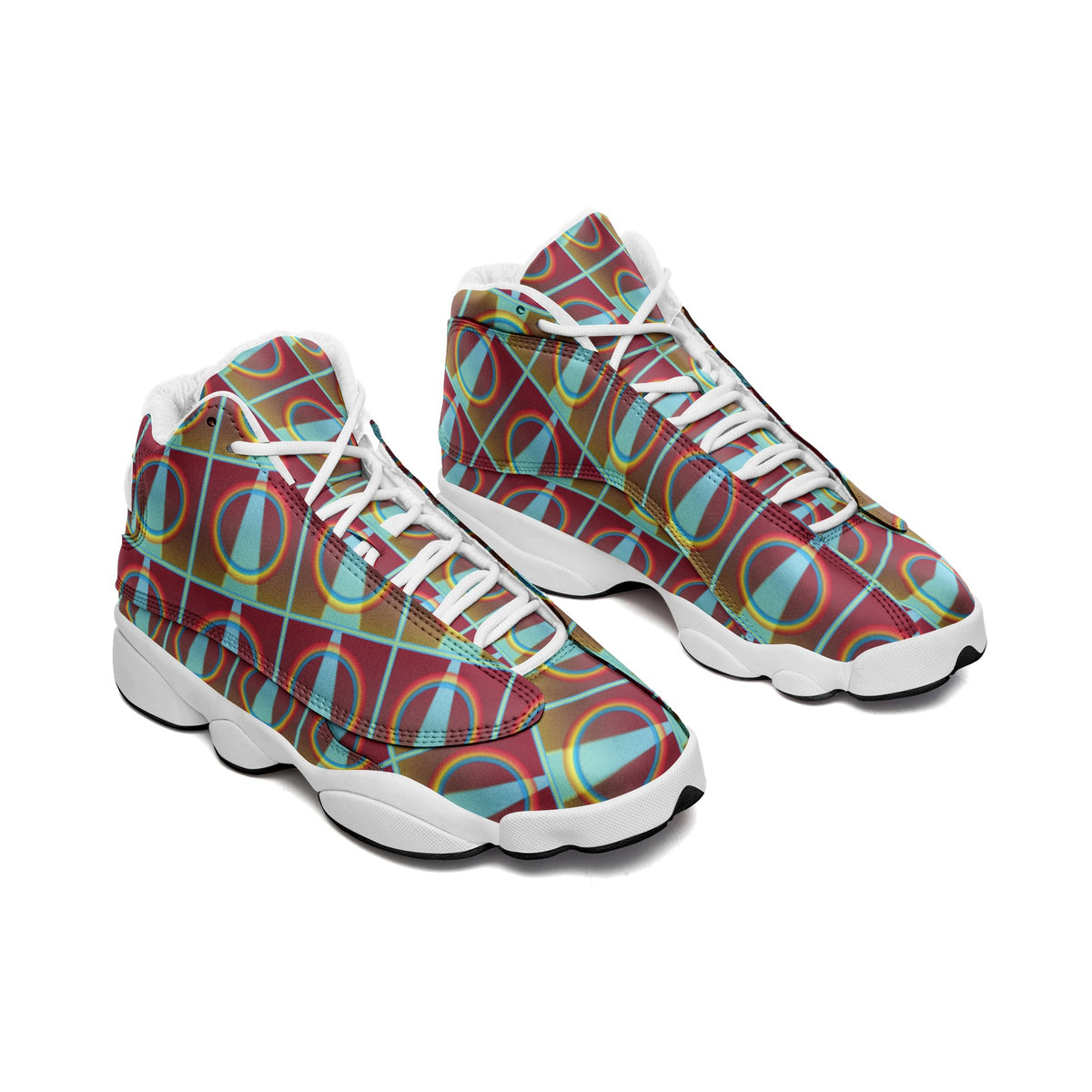 Unisex High Top Leather Sneakers