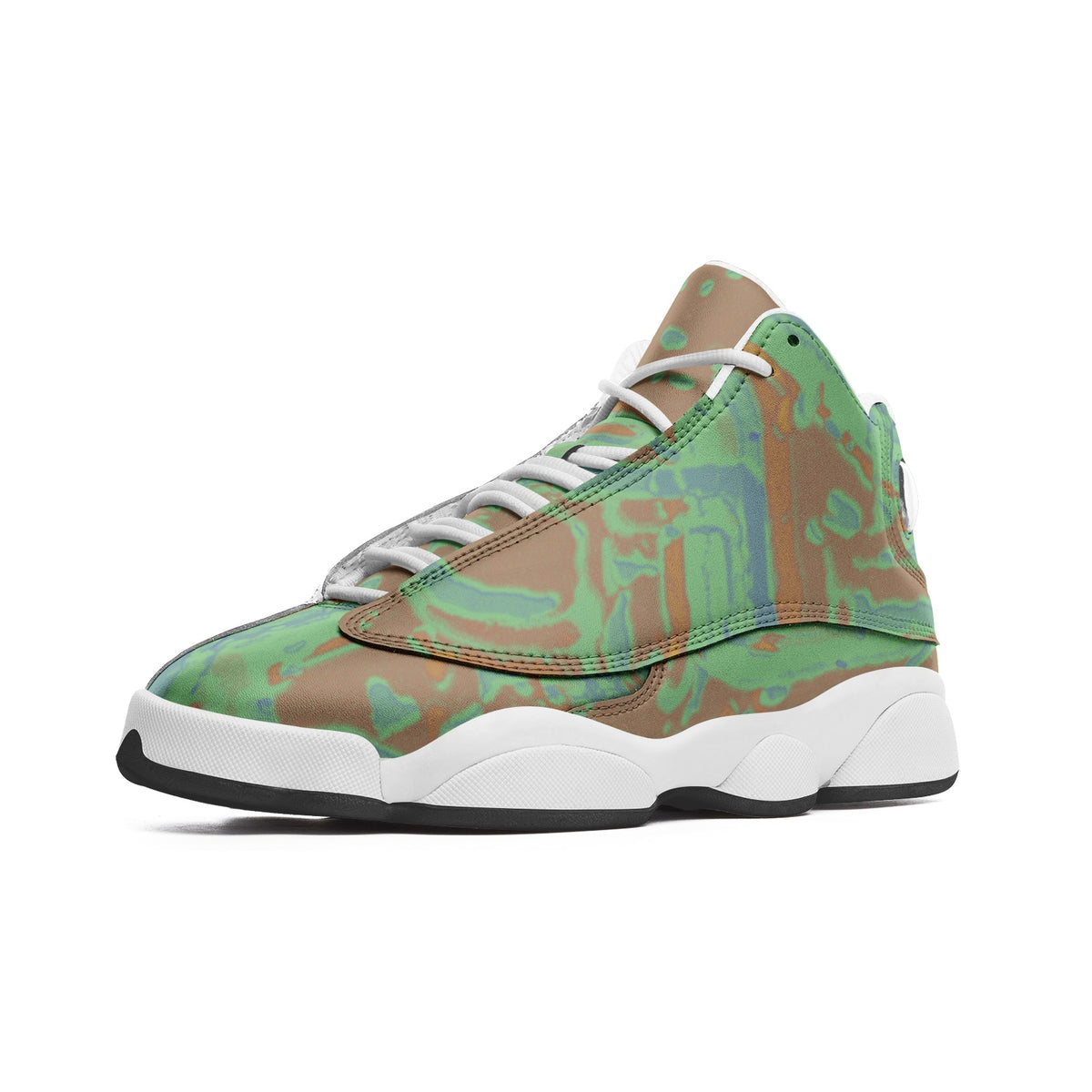 Unisex High Top Leather Sneakers