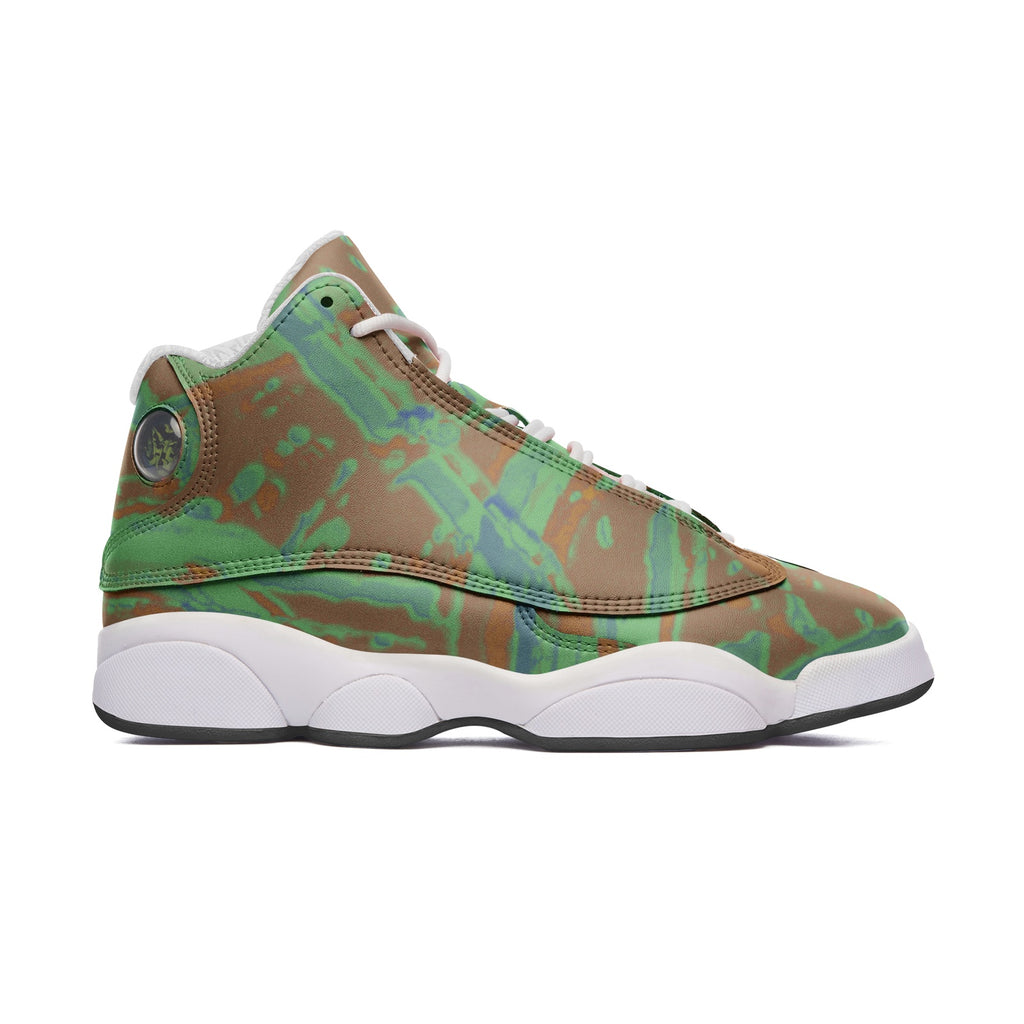 Unisex High Top Leather Sneakers