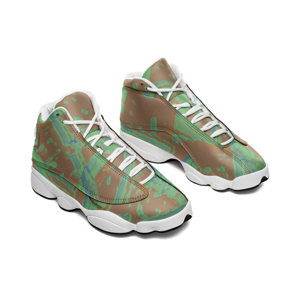 Unisex High Top Leather Sneakers