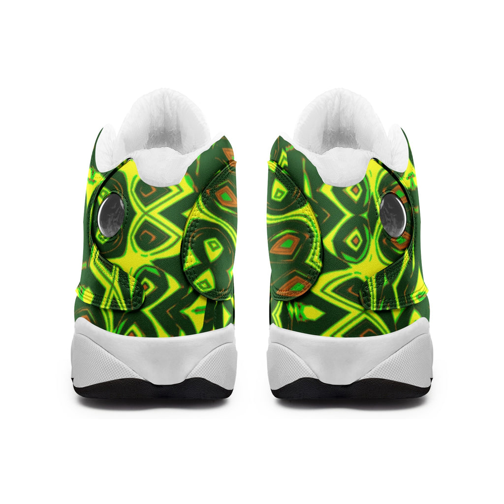 Unisex High Top Leather Sneakers