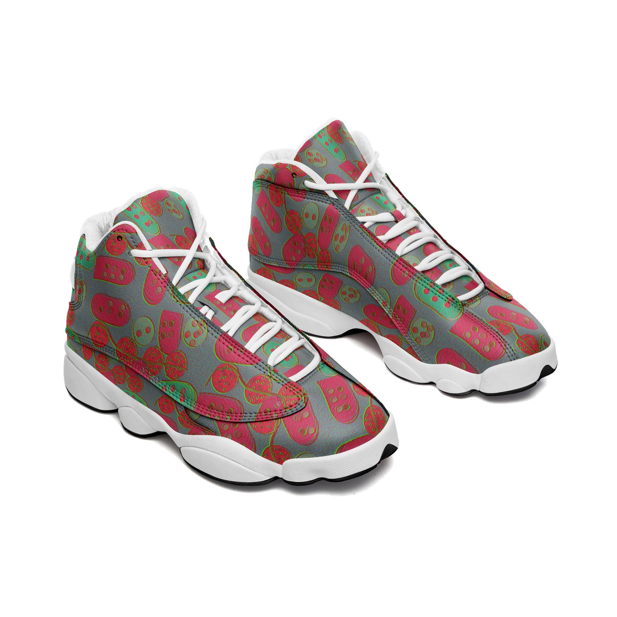 Unisex High Top Leather Sneakers