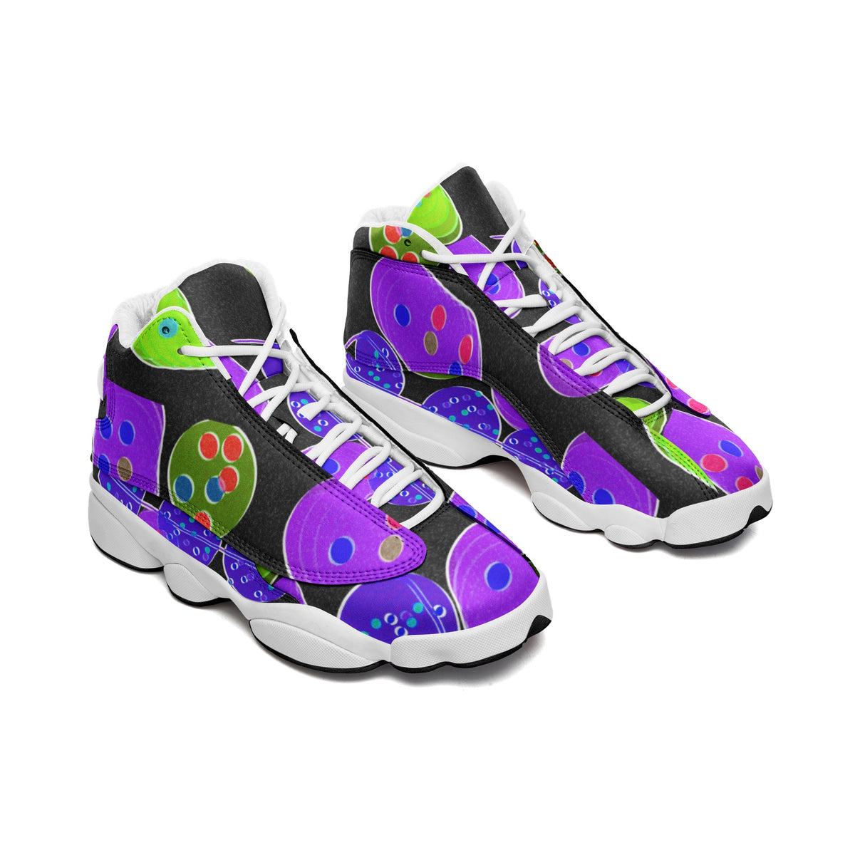 Unisex High Top Leather Sneakers