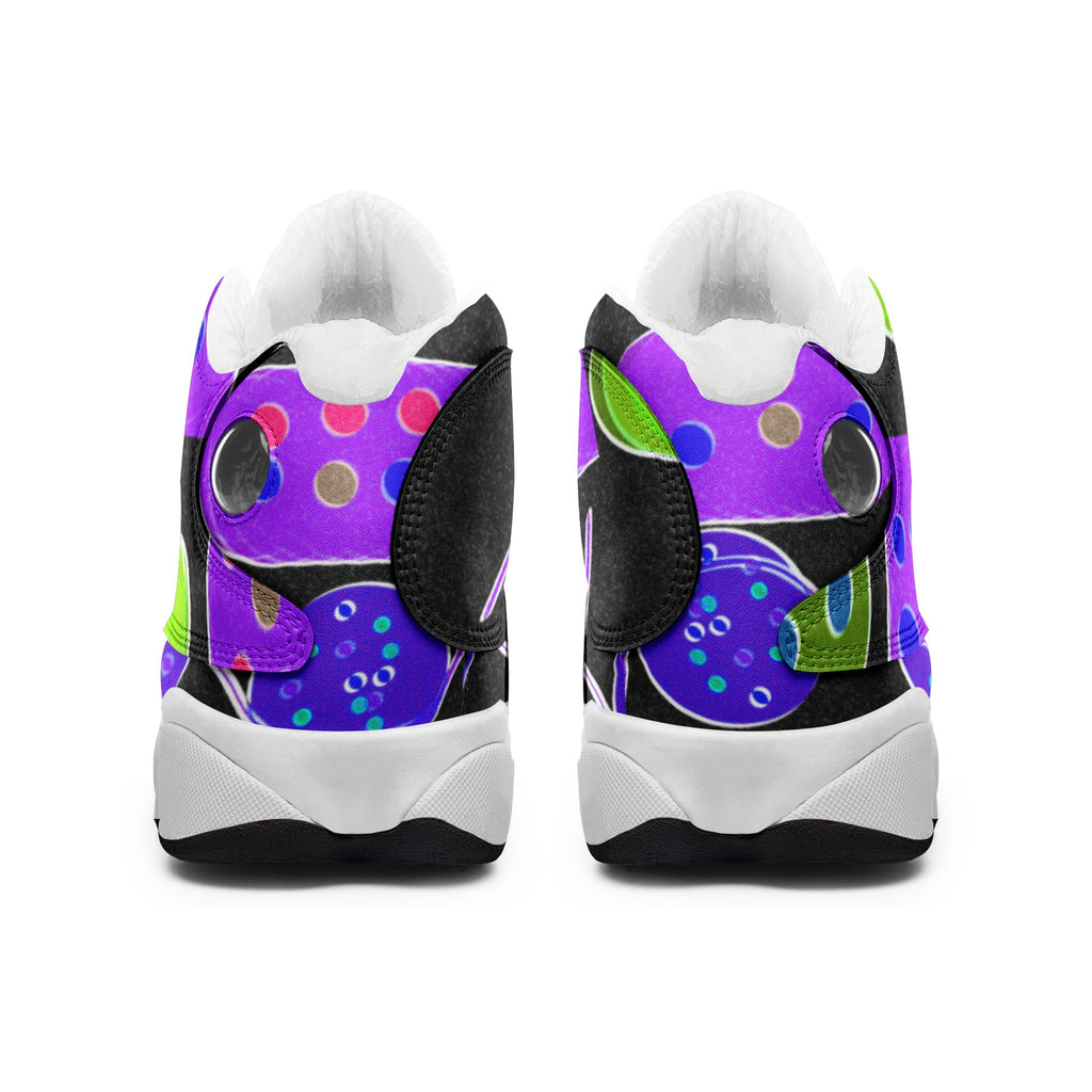 Unisex High Top Leather Sneakers