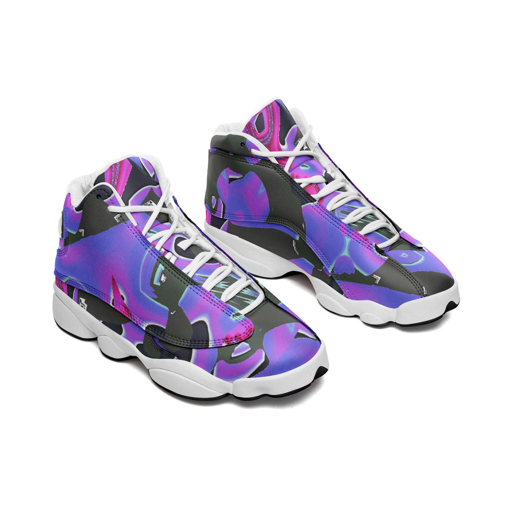 Unisex High Top Leather Sneakers
