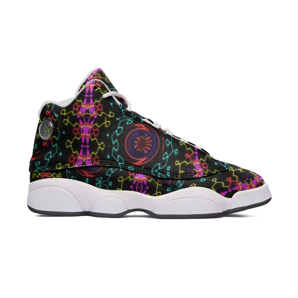 Unisex High Top Leather Sneakers