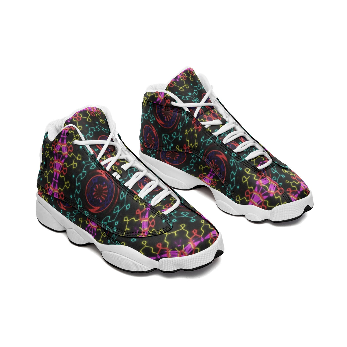 Unisex High Top Leather Sneakers
