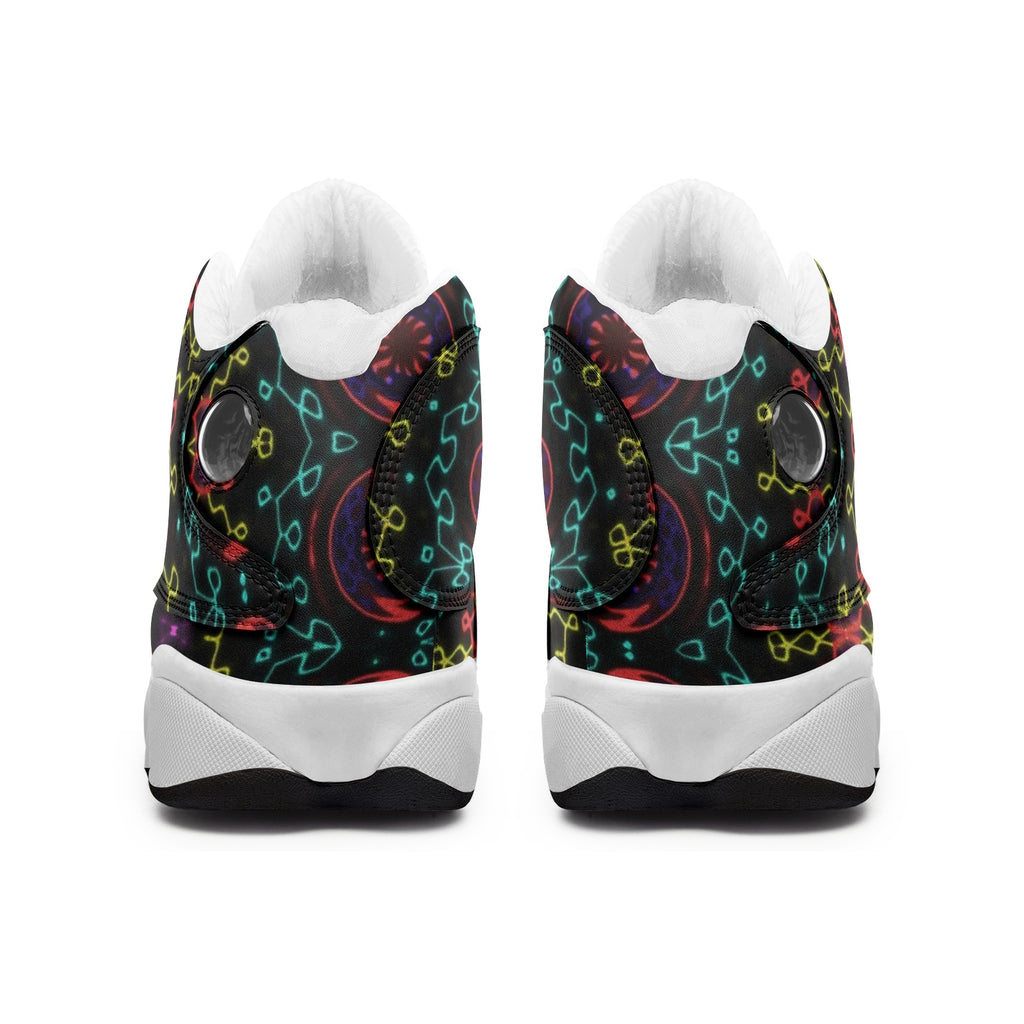 Unisex High Top Leather Sneakers
