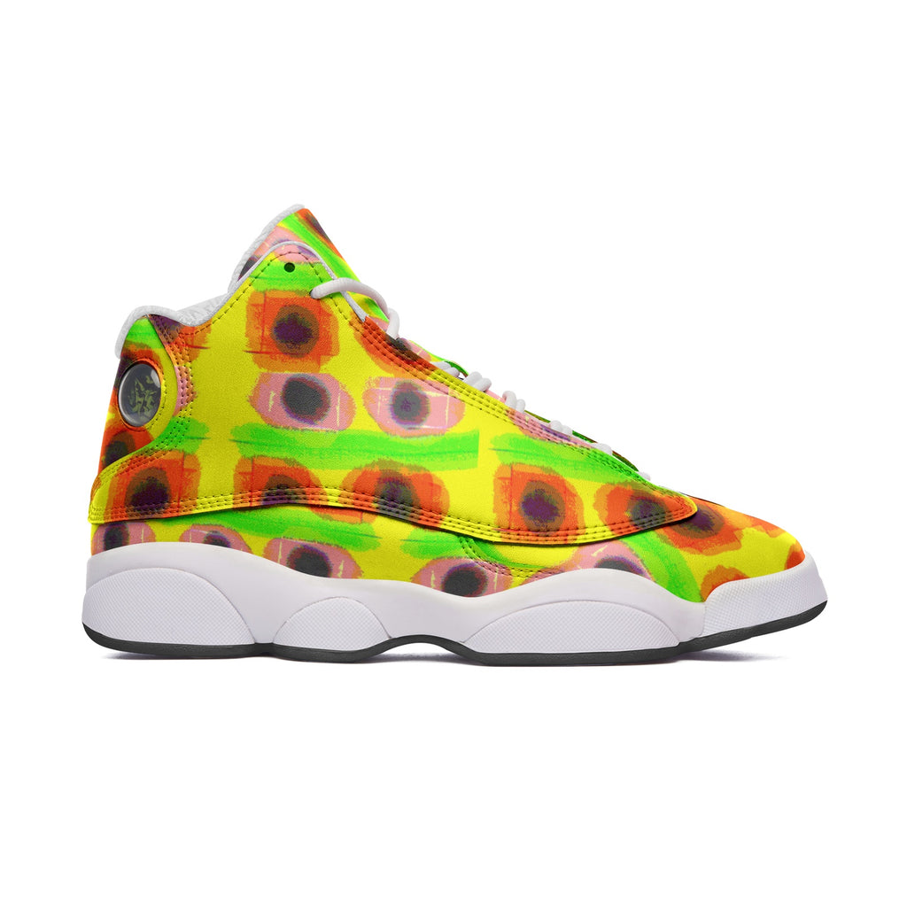 Unisex High Top Leather Sneakers