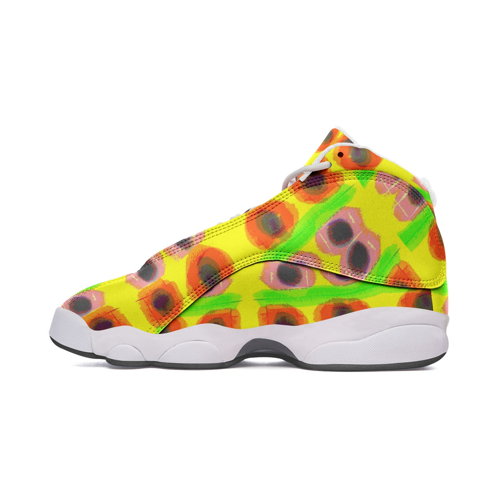 Unisex High Top Leather Sneakers
