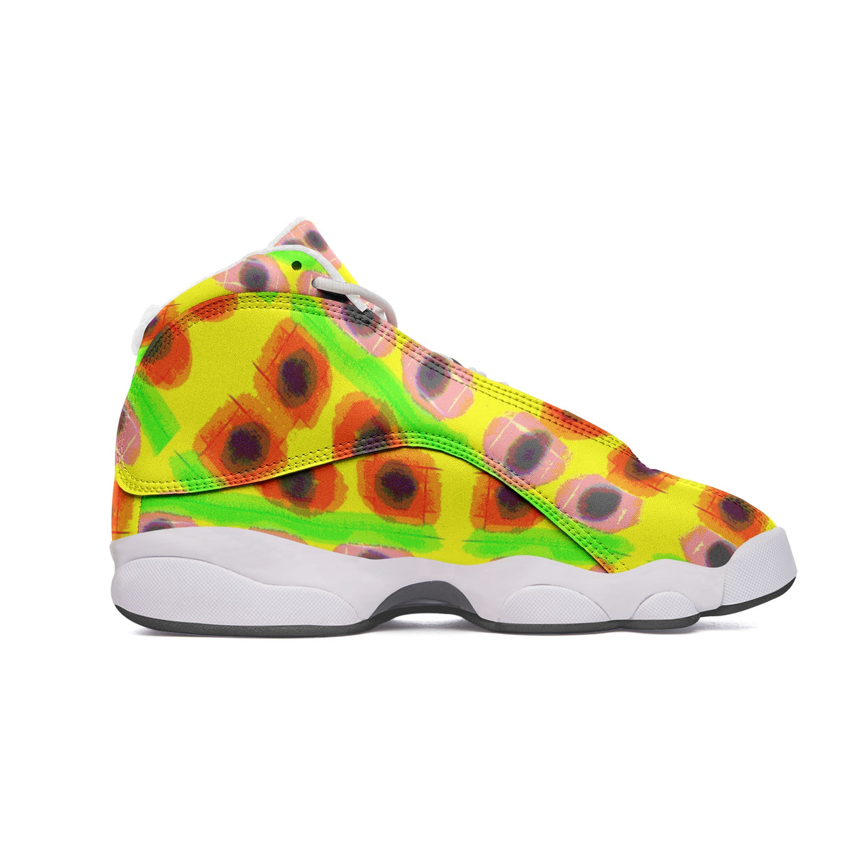Unisex High Top Leather Sneakers