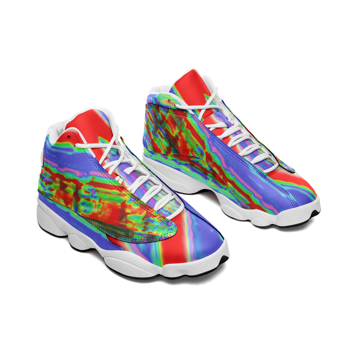 Unisex High Top Leather Sneakers