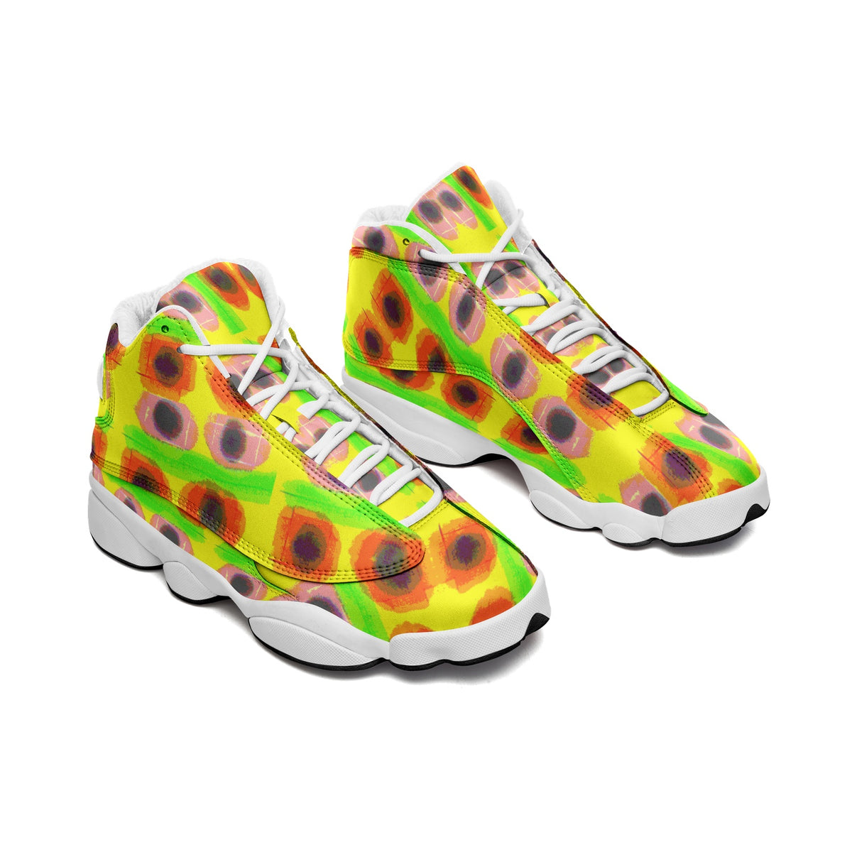 Unisex High Top Leather Sneakers